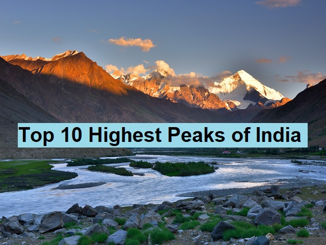 Highest Mountain Peak in India