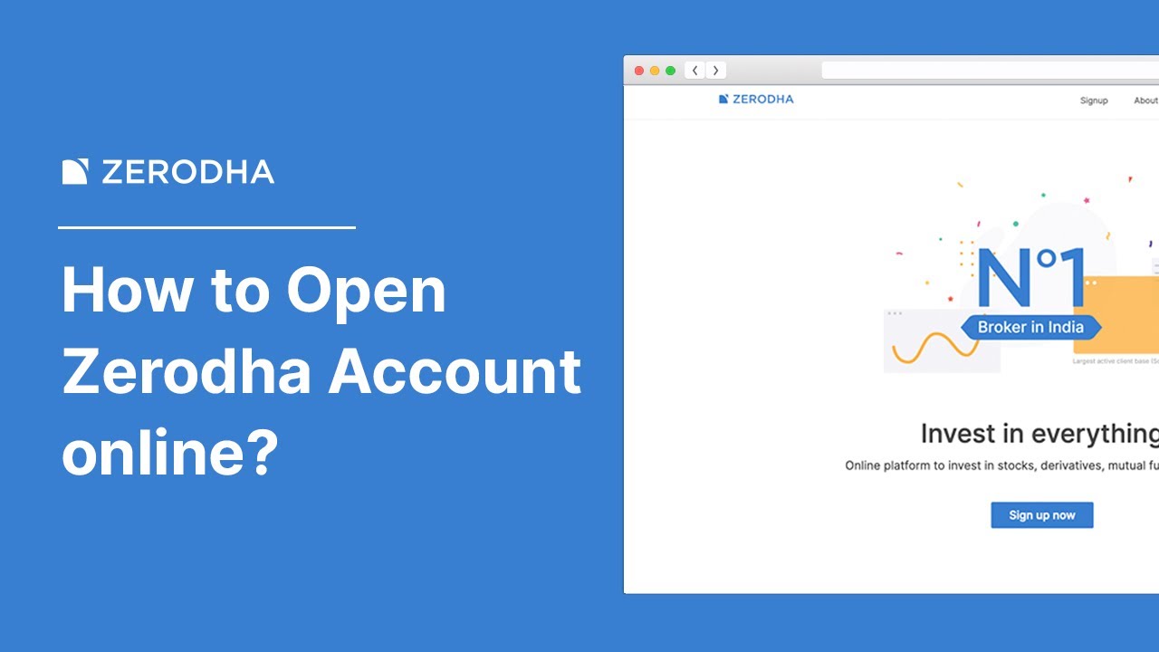What is Zerodha and how to open account
