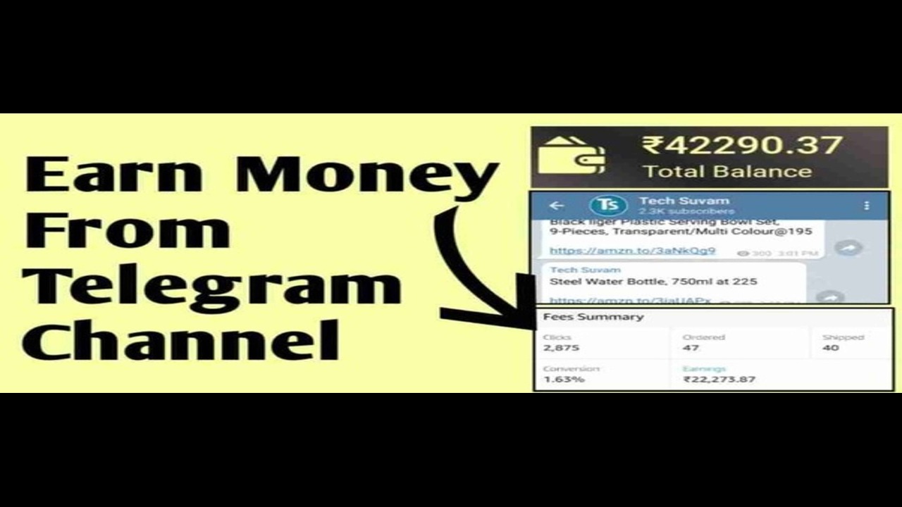 earn money from telegram